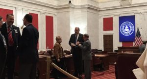 New W.Va. Senator Hardesty, former lobbyist for Justice’s Greenbrier, is sworn in